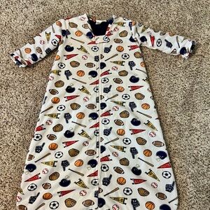 Hudson Baby Sports Print Sleep Sack - Multicolor